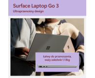 Microsoft Surface Laptop Go 3 i5/8GB/256GB (Platynowy) - 1182767 - zdjęcie 14
